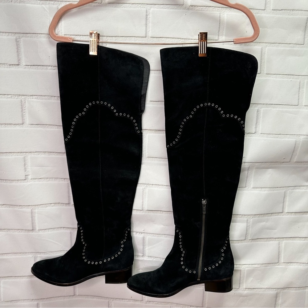 NWOT Frye Suede Boots Black - Picture 15 of 16